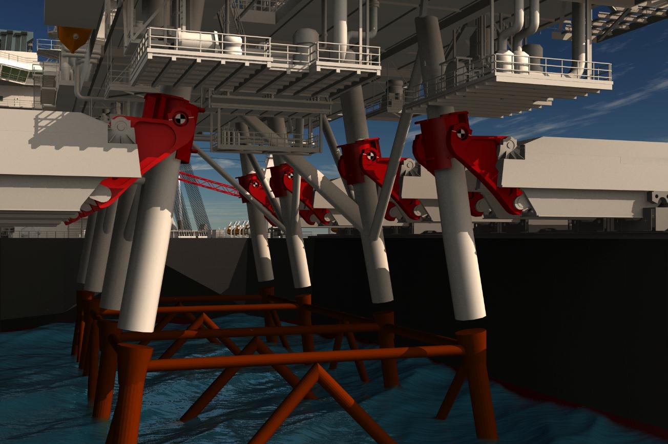 Pieter Schelte von Allseas nimmt Offshore-Plattformen Huckepack1 Pieter Schelte von Allseas nimmt Offshore-Plattformen Huckepack